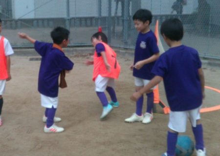 本日のミーティング 監督 公式 シャーク大阪 ジュニア サッカー チーム 西区 浪速区 大正区